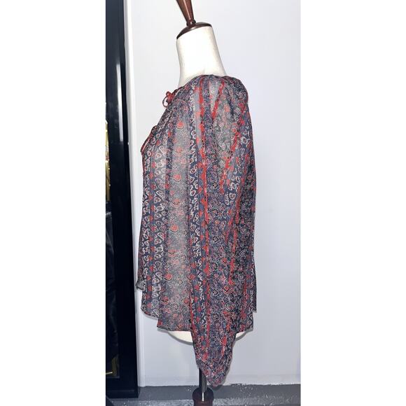 Ulla Johnson Women’s Long Sleeve 100% Silk Blouse Size 2 Us Sold Out EUC - Picture 2 of 8